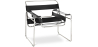Buy Vasyl Chair - Premium Leather Black 16816 at MyFaktory
