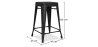 Buy Bistrot Metalix Stool  Matte Metal - 60cm - New edition Black 60324 - prices