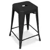 Buy Bistrot Metalix Stool  Matte Metal - 60cm - New edition Black 60324 at MyFaktory