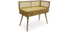 Buy Desk in Cannage Style, Mango and Oak - Maya Natural wood 60348 at MyFaktory