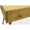 Buy Desk in Cannage Style, Mango and Oak - Maya Natural wood 60348 in the United Kingdom