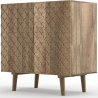 Buy Natural Wood Sideboard - Boho Bali Design - Gaws Black 60364 - prices