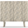Buy Wooden Sideboard - Boho Bali Design - White -  Waya White 60373 - in the UK