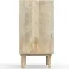Buy Wooden Sideboard - Boho Bali Design - Orta Natural wood 60374 in the United Kingdom