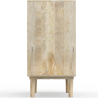 Buy Wooden Sideboard - Boho Bali Design - Orta Natural wood 60374 in the United Kingdom