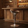 Buy Aviator Bar Stool - Premium Leather Brown 26711 with a guarantee