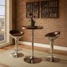 Buy Aviator Bar Stool - Premium Leather Brown 26711 - prices
