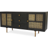 Buy Wooden Sideboard - Vintage Design -  Risei Dark grey 60360 at MyFaktory