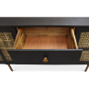 Buy Wooden Sideboard - Vintage Design -  Risei Dark grey 60360 home delivery