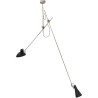 Buy Pendant lamp with 2 adjustable arms in modern style - Lemi Gold 60388 at MyFaktory