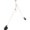 Buy Pendant lamp with 2 adjustable arms in modern style - Lemi Gold 60388 in the United Kingdom