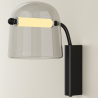 Buy Wall lamp in modern design, smoked glass - Nam Smoke 60391 - prices