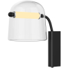 Buy Wall lamp in modern design, smoked glass - Nam Smoke 60391 at MyFaktory
