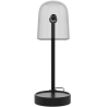 Buy Table lamp in modern design, smoked glass - Nam Smoke 60392 - in the UK