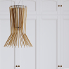 Buy Pendant lamp in gilded metal - Cosmo Gold 60394 - prices
