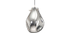 Buy Glass pendant lamp - Nerva Silver 60395 at MyFaktory