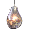 Buy Glass pendant lamp - Nerva Silver 60395 in the United Kingdom