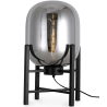 Buy Table lamp in modern design, metal and glass - Crada Amber 60396 - in the UK