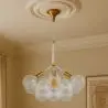 Buy Glass Ball Ceiling Lamp - Design Pendant Lamp - 12 Globes - Plaus White 60404 - prices
