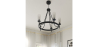 Buy Chandelier Ceiling Lamp Vintage Style in Metal - Frox Black 60406 at MyFaktory