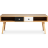 Buy Scandinavian style coffee table in wood - Reui Natural wood 60407 - in the UK