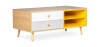 Buy Wooden TV Stand - Scandinavian Design - Preius Natural wood 60408 at MyFaktory