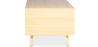 Buy Wooden TV Stand - Scandinavian Design - Preius Natural wood 60408 home delivery