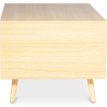 Buy Wooden TV Stand - Scandinavian Design - Preius Natural wood 60408 in the United Kingdom
