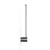 Buy Aluminum stick wall light in modern design, 50cm - Grobe Black 60420 home delivery