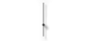 Buy Aluminum stick wall light in modern design, 80cm - Grobe Black 60421 - prices