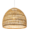 Buy Rattan Ceiling Lamp - Boho Bali Design Pendant Lamp - 60cm - Seam Natural wood 60440 - prices