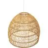 Buy Rattan Ceiling Lamp - Boho Bali Design Pendant Lamp - 60cm - Seam Natural wood 60440 at MyFaktory