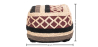 Buy Pouffe Boho Bali , Square in Cotton - Munbay Bali Multicolour 60244 at MyFaktory