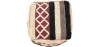 Buy Pouffe Boho Bali , Square in Cotton - Munbay Bali Multicolour 60244 with a guarantee