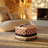 Buy Pouffe Boho Bali , Square in Cotton - Munbay Bali Multicolour 60244 - prices
