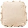 Buy Pouffe Boho Bali , Square in Cotton - Iris Bali Cream 60245 home delivery
