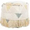 Buy Pouffe Boho Bali , Square in Cotton and wool- Janet Bali Multicolour 60248 - prices