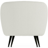 Buy White boucle upholstered armchair - Oysa White 60338 in the United Kingdom