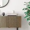 Buy Wooden Sideboard - Vintage Design - 2 doors - Zesnar Grey 60376 - prices