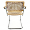 Buy Dining Chair with Armrests - Vintage Design - Wood and Rattan - Lia  Natural 60452 at MyFaktory