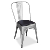 Buy X4 Cushion for Bistrot Metalix chair and stool Black 60461 at MyFaktory