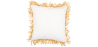 Buy Square Boho Bali Cushion, Raffia cover + filling - Alizon Natural 60197 at MyFaktory