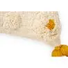 Buy Square Cotton Cushion in Boho Bali Style cover + filling - Hazel Yellow 60222 in the United Kingdom