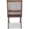 Buy Cannage Dining Chair, Bali Boho Style, Rattan and Teak Wood - Ruye Natural 60474 with a guarantee