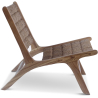 Buy Armchair in Boho Bali Style, Rattan and Teak Wood - Hewar Natural 60475 with a guarantee