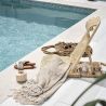 Buy Beach Chair in Rattan, Boho Bali Design - Manra Natural 60307 at MyFaktory