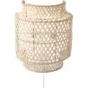 Buy Bamboo Wall Lamp Shade, Boho Bali Style - Lorna Natural 60485 - in the UK