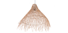 Buy Woven Rattan Pendant Light, Boho Bali Style - Perca Natural 60489 in the United Kingdom