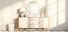 Buy Wooden Sideboard - Vintage Design - Iona Natural wood 60359 in the United Kingdom
