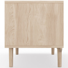 Buy Natural Wood TV Stand - Boho Bali Design - Wada Natural 60514 in the United Kingdom